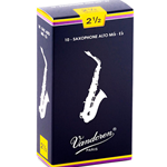 Vandoren - #2.5 Alto Sax Reeds - 10 Pack