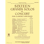 16 Grand Solos de Concert    Daniel Bonade