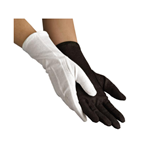 Long-Wristed Sure Grip Glove - White