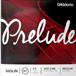 Prelude Violin String Set, 4/4 Scale, Medium Tension