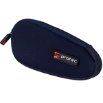 Protec Tuba / Tenor Saxophone Mouthpiece Pouch - Neoprene, Single (Blue)