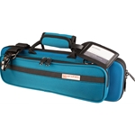 Protec Flute Case (B & C Foot) - PRO PAC, Slimline (Teal Blue)