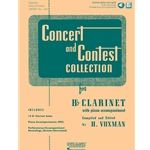 Concert and Contest Collection for Bb Clarinet Solo Book with Online Media