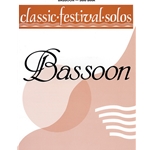 Classic Festival Solos (Bassoon), Volume 1 Solo Book