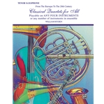 Classical Quartets for All, Tenor Sax