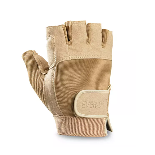 Ever-Dri Fingerless Guard Gloves - Tan