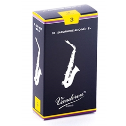 Vandoren - #3 Alto Sax Reeds - 10 Pack