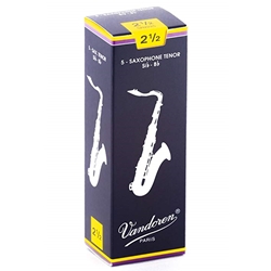 Vandoren - #2.5 Tenor Sax Reeds - 5 Pack