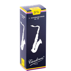 Vandoren - #3.5 Tenor Sax Reeds - 5 Pack