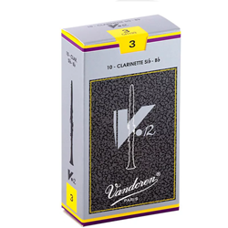 Vandoren V12 - #3 Clarinet Reeds - 10 Pack