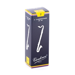 Vandoren - #2 Bass Clarinet Reeds - 5 Pack