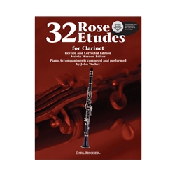 Rose 32 Etudes for Clarinet (Revised and Corrected Edition)  John Walker, Franz Ferling  Cyrille Rose