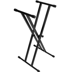 On-Stage Double-X Keyboard Stand