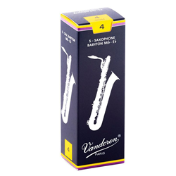 Vandoren - #4 Bari Sax Reeds - 5 Pack