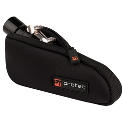 Protec Tuba / Tenor Saxophone Mouthpiece Pouch - Neoprene, Single (Black)