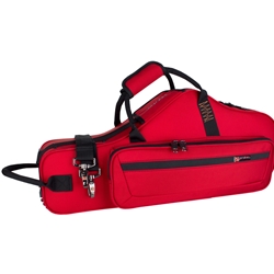 Protec Alto Saxophone Case - PRO PAC, Contoured (Red)