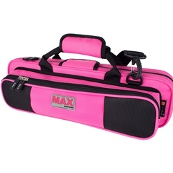 Protec Flute Case (B & C Foot) - MAX (Fuchsia)