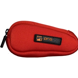 Protec Trumpet Mouthpiece Pouch - Neoprene, Single (Red)