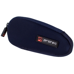 Protec Trombone / Alto Saxophone Mouthpiece Pouch - Neoprene, Single (Blue)