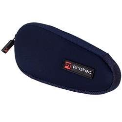 Protec Tuba / Tenor Saxophone Mouthpiece Pouch - Neoprene, Single (Blue)