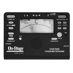 On-Stage Chromatic Tuner/Metronome/Tone Generator