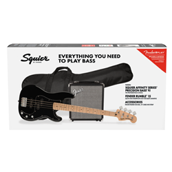 Fender® Affinity Series™ Percision Bass® PJ Pack, Black