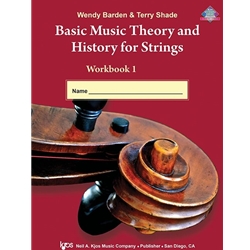 Basic Music Theory and History for Strings - Workbook 1