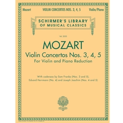 Violin Concertos Nos. 3, 4, 5