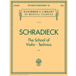 School of Violin Technics – Book 1