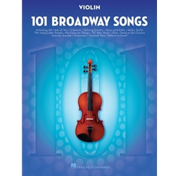 101 Broadway Songs for Violin