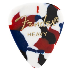 Fender Classic Celluloid Picks, 351 Shape - 12 Pack