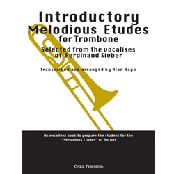 Introductory Melodious Etudes for Trombone