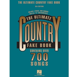 The Ultimate Country Fake Book – 5th Edition