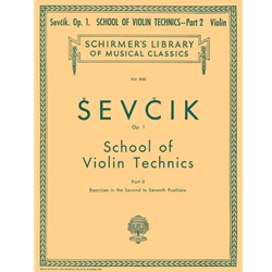 School of Violin Technics, Op. 1 - Book 2