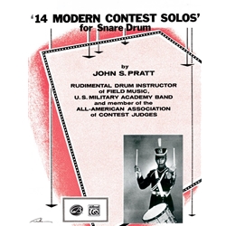 14 Modern Contest Solos for Snare Drum