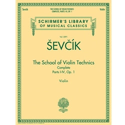 The School of Violin Technics Complete, Op. 1