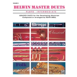 Belwin Master Duets (Flute), Intermediate Volume 2