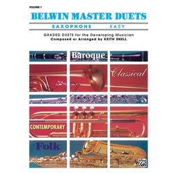 Belwin Master Duets (Saxophone), Easy Volume 1