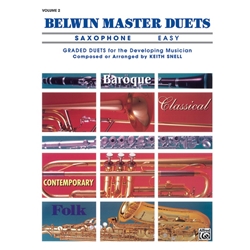 Belwin Master Duets (Saxophone), Easy Volume 2