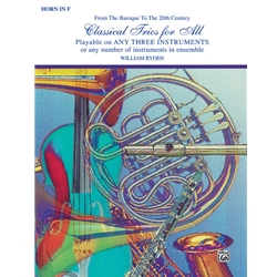 Classical Trios for All, French Horn