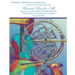 Classical Trios for All, Trombone/Baritone/Bassoon/Tuba