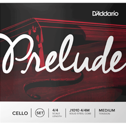 Prelude Cello String Set, 4/4 Scale, Medium Tension