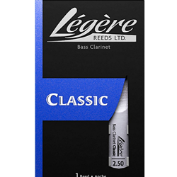 Legere #2.5 Classic Bass Clarinet Reed