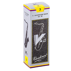 Vandoren V12 - #3 Tenor Sax Reeds - 5 Pack