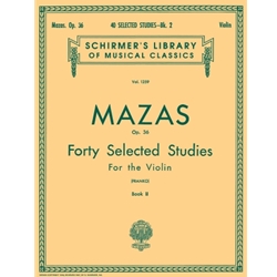 40 Selected Studies, Op. 36 – Book 2